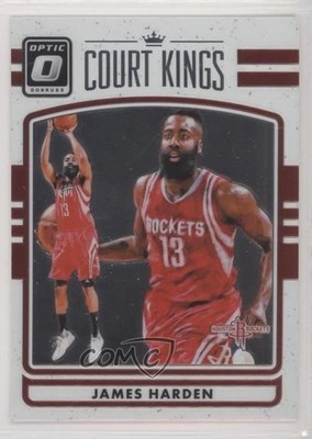 2016-17 Panini Donruss Optic Court Kings James Harden #9 00ah