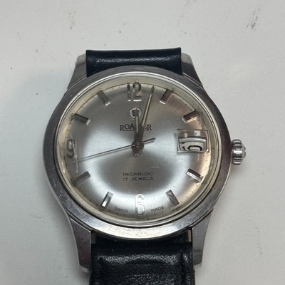 1960  Roamer Swiss vintage mechanical 38mm Man watch