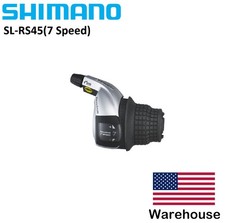 Shimano RevoShift SL-RS45 7 Speed MTB Bicycle Twist Grip Shifter Lever RS45