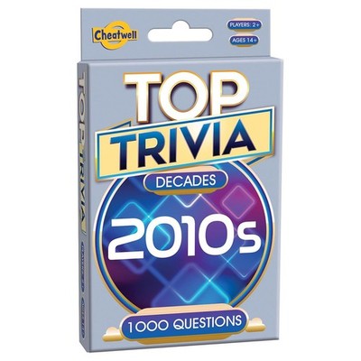 Cheatwell Top Trivia Quizspiel 2010er 1000 Fragen Geschenk Ab 14 Jahren