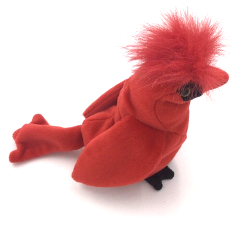 TY Beanie Baby - MAC the Cardinal ALL FOUR ERRORS - Excellent! - Afbeelding 3 van 12