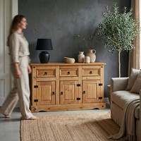 Sideboard Kommode Mexico Stil Anrichte Highboard Mexiko MöBel Kiefer Massiv