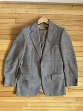 Vintage 1970s 3-Piece Wool Suit With Flared Legs Botany 500 For Henshey  s