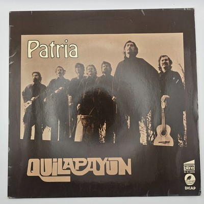 Quilapayun   Patria   G-8-0209   Nueva Cancion / Folk   Vinyl LP   1978   EX