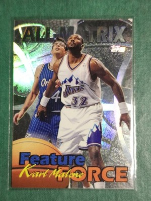 Karl Malone All-Matrix Feature Force #AM1 Topps 1999-2000