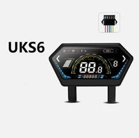 UKS6 24V-72V Ebike LCD Display Colorful Screen Meter Set Electric Scooter Parts.