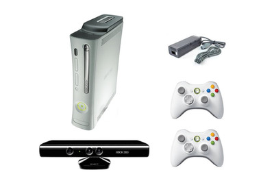 Original Xbox 360 Lot (Controllers, Fable III, COD 2, Assassin's Creed 1 & 2)