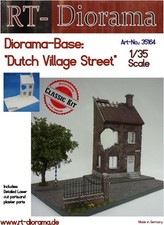 Diorama Base: Dutch Village Street Standard 1:35 Diorama Model Kit RT-DIORAMA