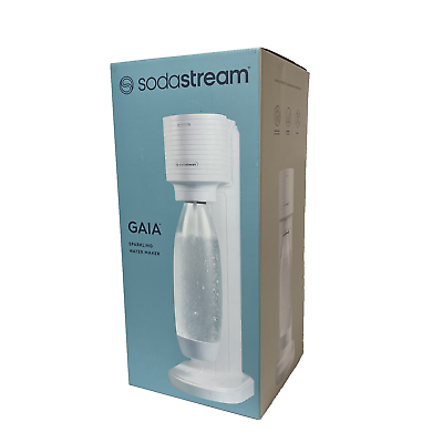 SodaStream Gaia Sparkling Water Maker - White | eBay SodaStream Gaia Sparkling Water Maker - White | eBay