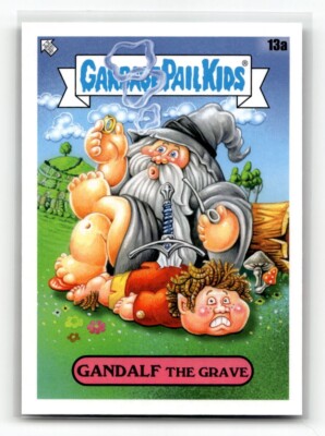 2022 Topps Garbage Pail Kids: Book Worms #13a Gandalf the Grave