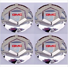 New 4pcs 02-07 GMC Envoy 02-06 XL 04-05 XUV Chrome Center Wheel Hub Caps 17" Rim