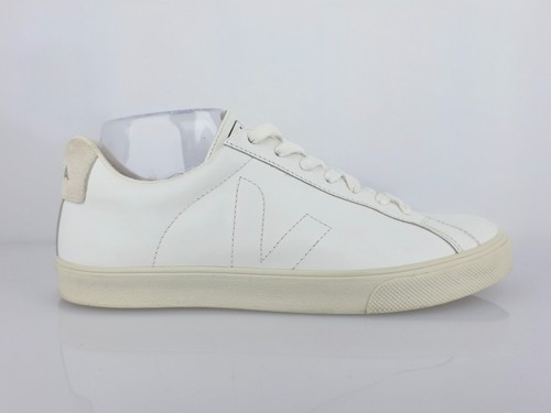 Veja Esplar Leather Logo Sneaker Weiß Damen Größe US 9 / EU 40