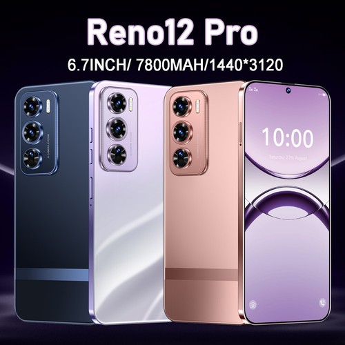 Reno 12 Pro 6.7in 16+1TB Smartphone Android 14.0 Dual Sim Global NEW - Picture 1 of 17
