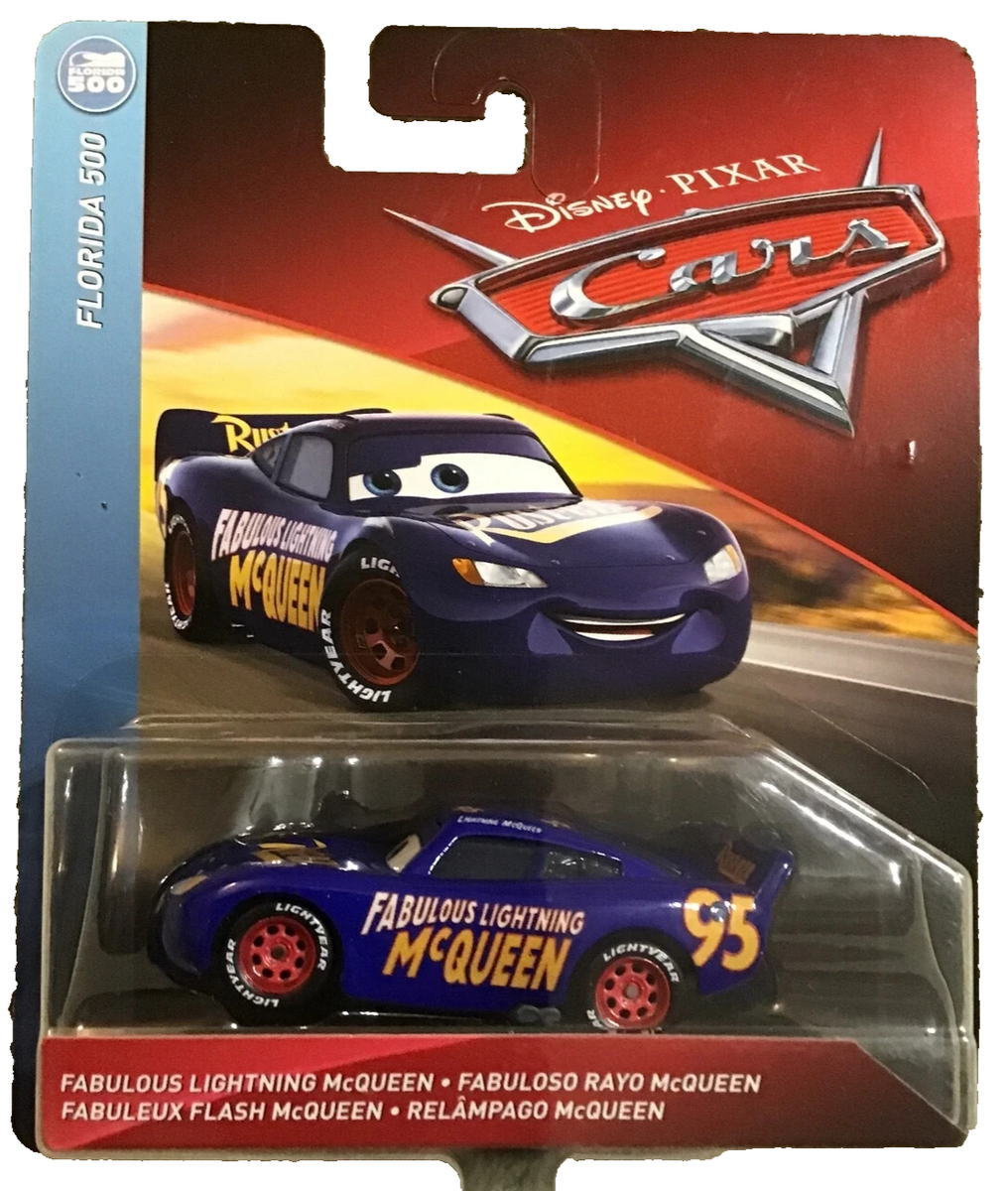 2018 Disney Cars FABULOUS LIGHTNING MCQUEEN Florida 500 Series 1