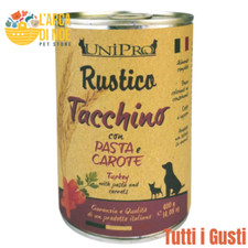 Unipro Rustico Cane Scatolette Umido 400 gr - TUTTI I GUSTI