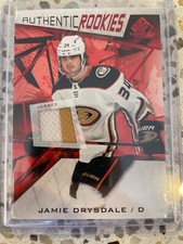 Jamie Drysdale - 2021-22 UD SP Game Used Authentic Rookie Jersey #155 Patch