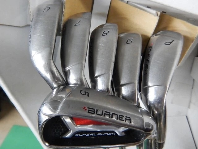 TaylorMade BURNER SUPER LAUNCH Irons #5~9.P(6clubs)/NSPRO950GH/Flex:S/ Iron set