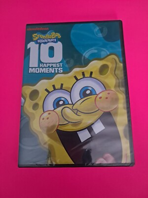 NEW - SpongeBob SquarePants: 10 Happiest Moments (DVD, 2010) Nickelodeon