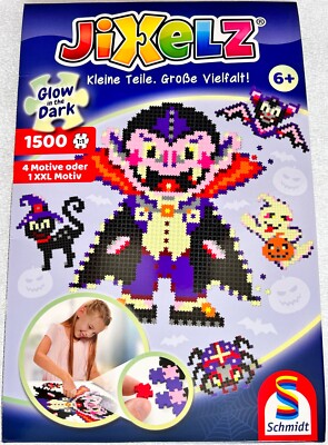 Jixelz Spooky Fun Schmidt Games 1500 Pieces Puzzle Game Learning 46155