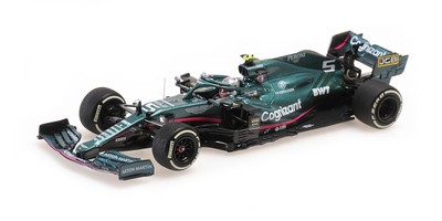 1:43 Minichamps Aston Martin F1 Amr21 M12 #5 Monaco GP 2021 Vettel 417210605 Mod