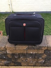 Laptop case/trolley.  Padded laptop and spacious overnight compartments. 