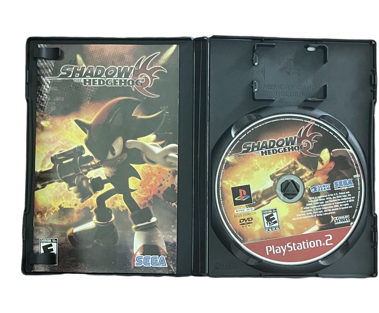 Shadow The Hedgehog PS2 CIB Complete Tested & Working 10086630879