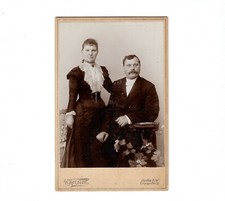 CAB Foto Feines Paar - Berlin 1905