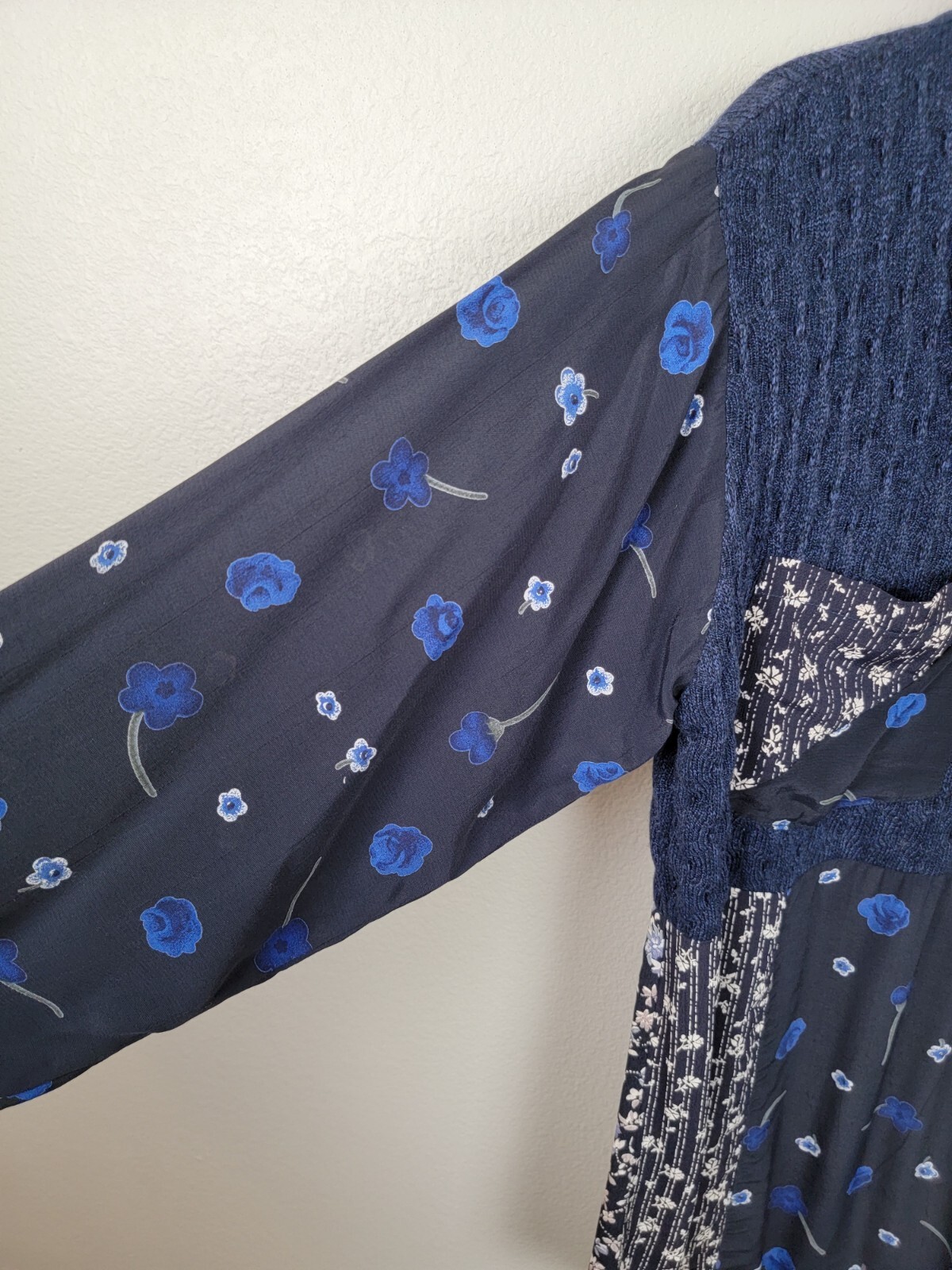 SOMETHING OLD SOMETHING NEW Dress Patchwork Boho … - image 6