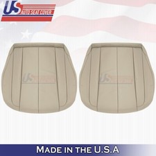 2000 To 2004 For Toyota Avalon Driver Passenger Bottoms Leather Cover Ivory Tan