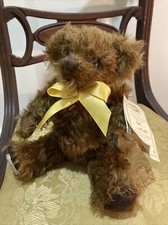 VTG Deans Rag Book Co 'Carl' Limited Edition Mohair Bear Numbered 105/1000