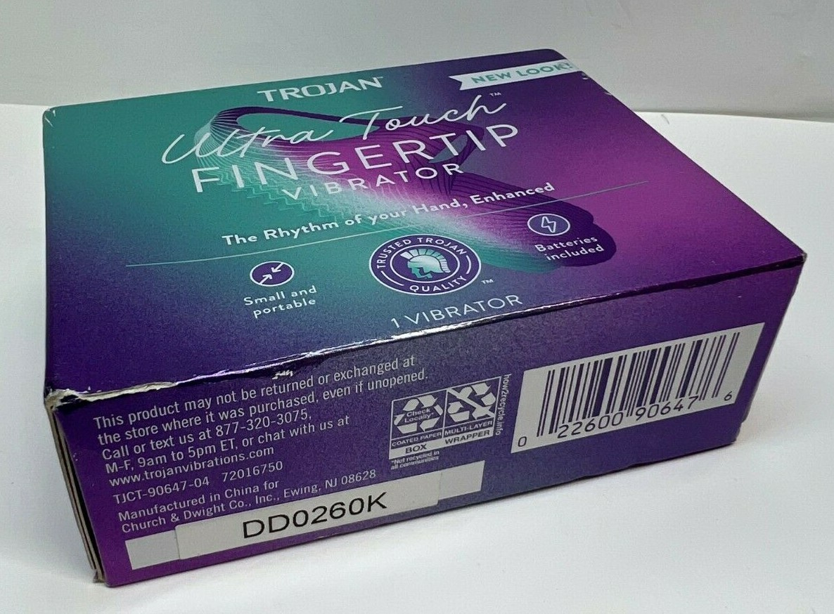 Trojan Vibrations Vibrating Fingertip Personal Massager | eBay