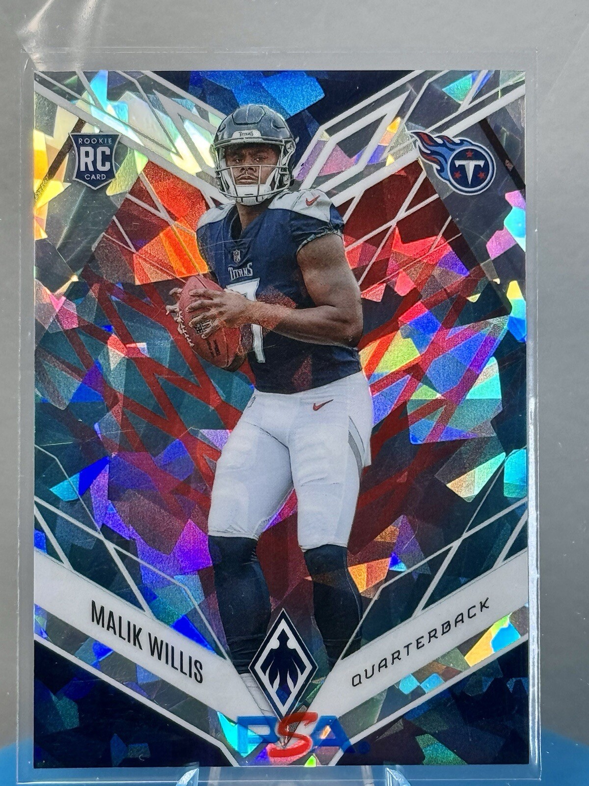 2022 Phoenix Football Malik Willis RC Fire and Ice (19/50) Packers Titans #103