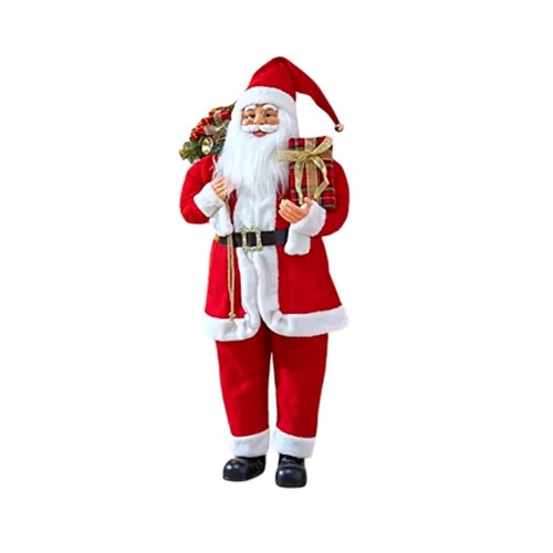 Weihnachten große Weihnachtsmann Deko Figur stehend Vater Ornament 80 cm Deko Xmas - Bild 15 von 24