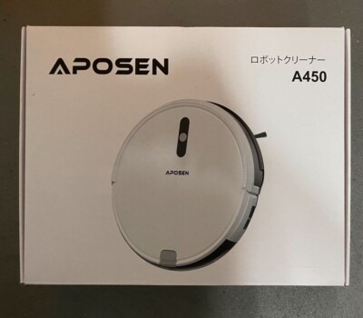 APOSEN A450 SAUGROBOTER 30W Beutellos, Super dünn 6,8 cm, 55dB+ Fernbedienung