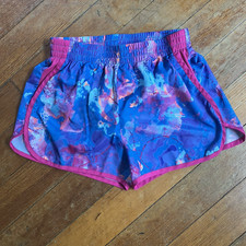 CHAMPION girls large 10/12 multicolored running shorts