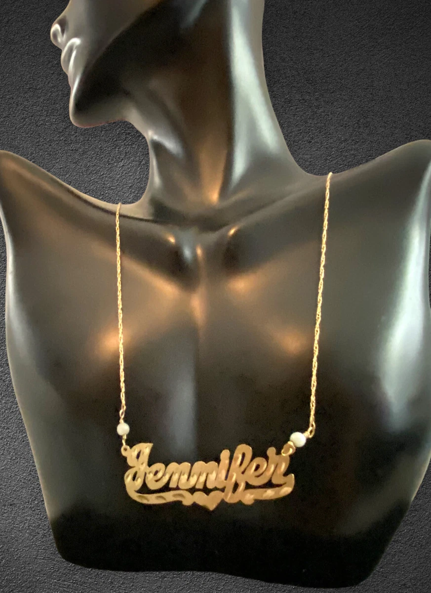 Custom gold name sale plates