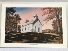Unveiling the History of Cable Mill: A Cornerstone of Cades Cove 15 Retired 1988 Vern Hippensteal Signed CADES COVE METHODIST CHURCH 260/700