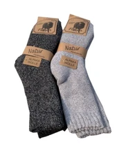 Natur Alpakawolle Women's Winter  WOOL SOCKS   "Traditional Norweger-Socken"