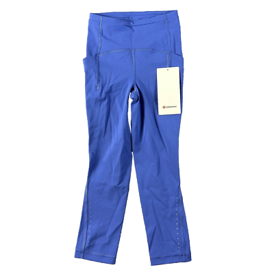 Lululemon Swift Speed HR High Rise Crop 21” WLIN Wild Indigo