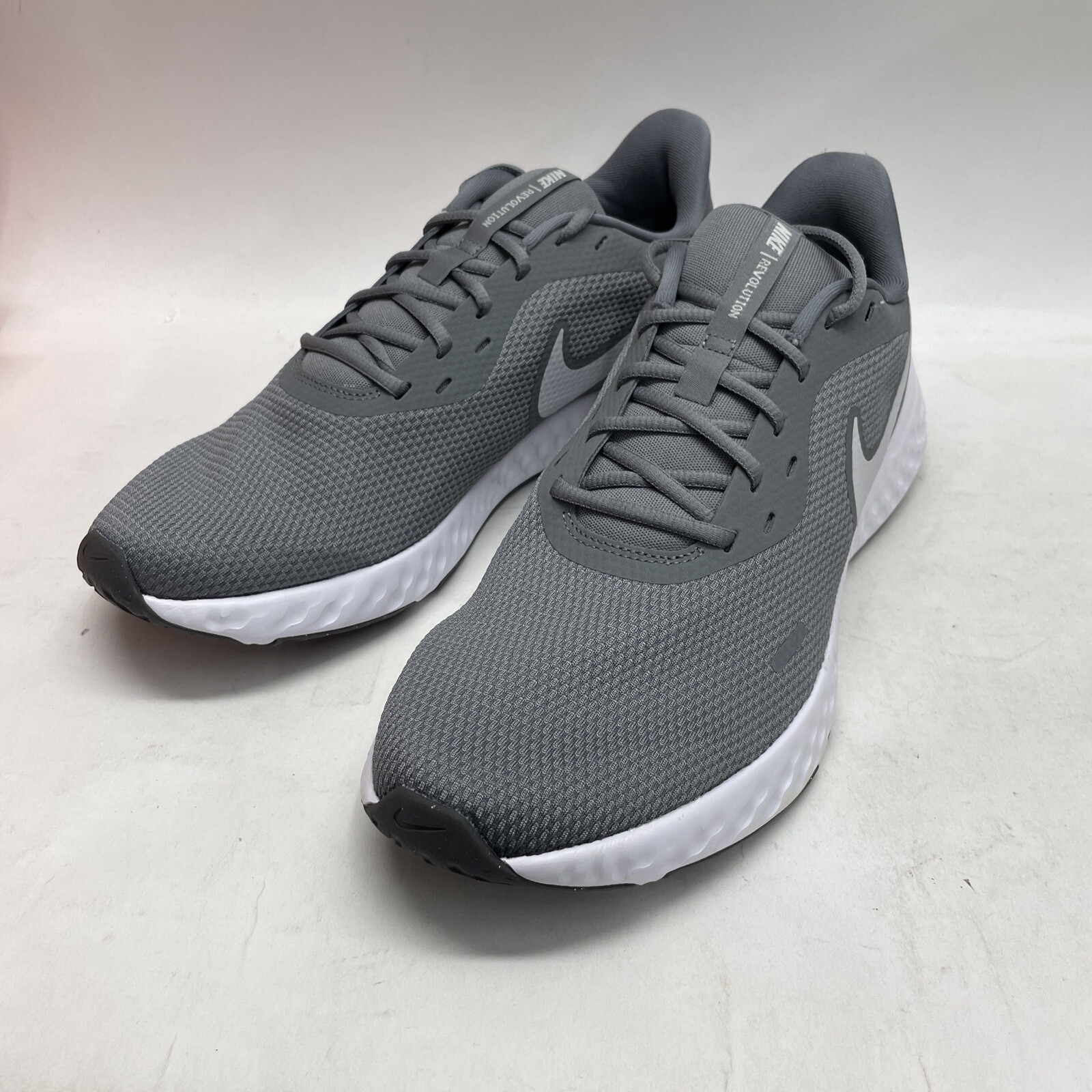 Nike Men's Revolution 5 Running Shoe BQ3204 005, Cool Grey/White 12.5