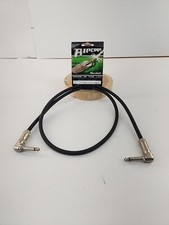 3' Instrument Patch Cable G&H Industries 6.35mm 1/4 USA MADE Pro Grade 14AWG