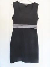 Planet Gold Couture Women Dress Size medium Sleeveless Black Gray