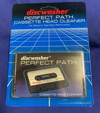 Discwasher Cassette Perfect Path Dry Head Cleaner 10672, New in Box