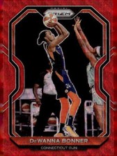 2021 Panini Prizm WNBA #53 DeWanna Bonner Prizms Ruby Wave