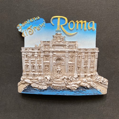 Italien Roma Trevi Brunnen Tourist Souvenir 3D Harz Kühlschrank Kühlschrankmagnet - Bild 3 von 5