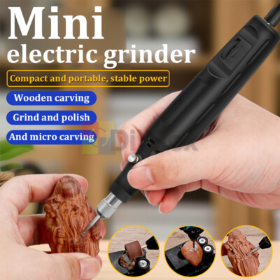 Mini Electric Grinder Polishing Carving Tools Handheld Home Drill