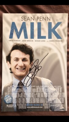Dustin Lance Black Original Autogramm, persönlich signiert, 12x8 Foto.