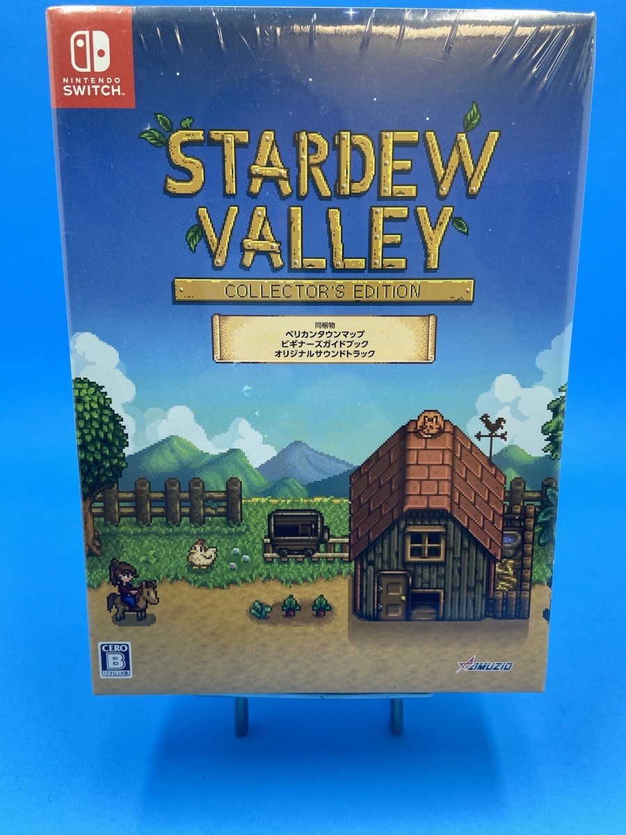 Stardew Valley Collector's Edition Japanese Sealed BNIB NSW Stardew Valley Collector's Edition Japanese Sealed BNIB NSW