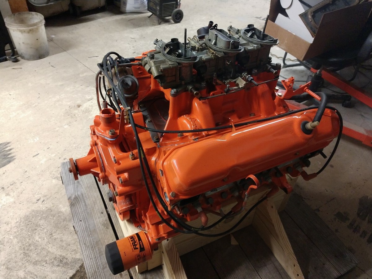 MOPAR 440 SIX PACK ENGINE ASSY HYD CAM ALUM HEAD street