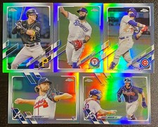 2021 Topps Chrome REFRACTORS - YOU PICK ✔ COMPLETE YOUR SET ✔ STARS & ROOKIES✔ 